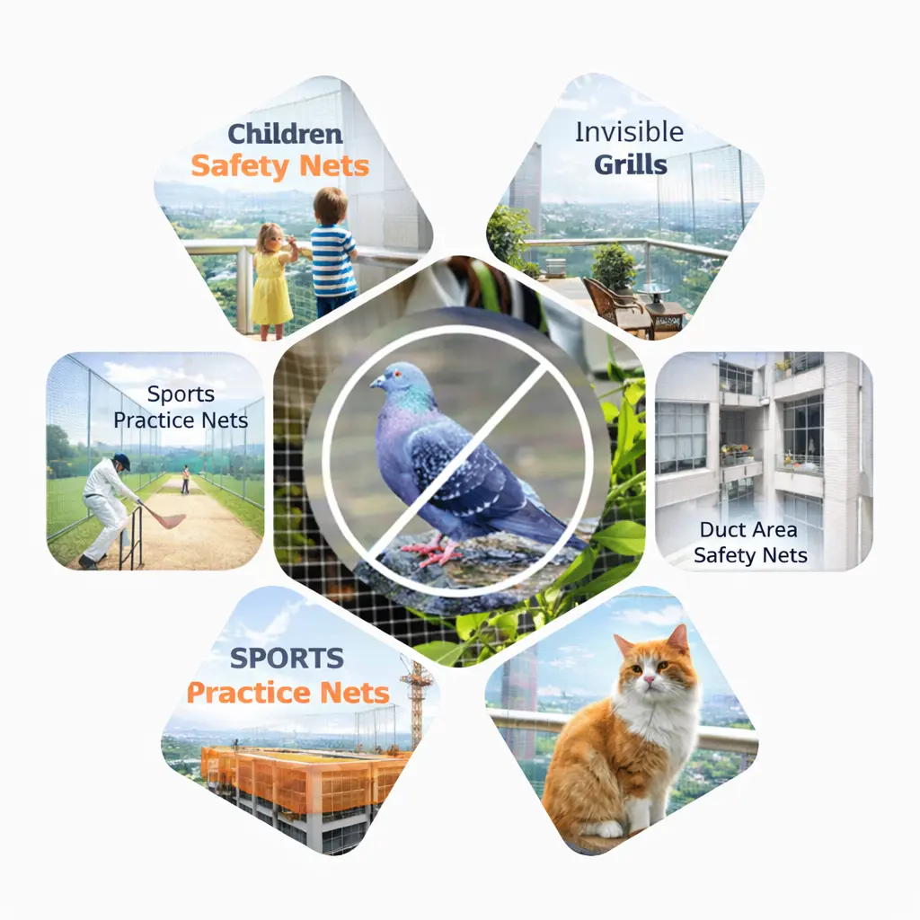 Safety Nets Installation Hyderabad